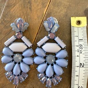Stella & Dot Heck Yes Earrings ~ lavender